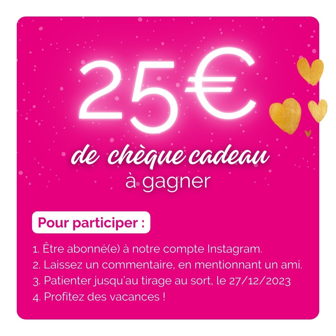 Cheque cadeau impression